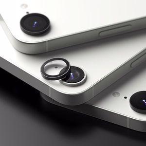 Ringke Camera Frame Protector 2-pakkaus iPhone 16e / 17e:lle - musta