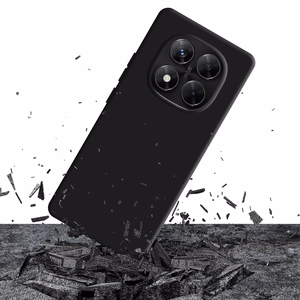 3mk Matt Case Pro Xiaomi Redmi Note 14 PRO 5G / POCO X7 5G:lle - Matta musta