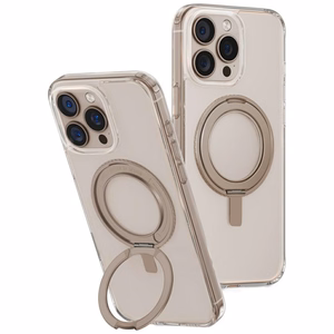 Uniq Swivix 360 Pyörivä Jalusta Suojakuori iPhone 16 Pro Max:lle - Kultainen