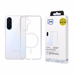 3mk Armor MagCase Suojakuori Samsung Galaxy A36:lle - läpinäkyvä