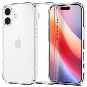 Spigen Ultra Hybrid Suojakuori iPhone 17:lle Crystal Clear