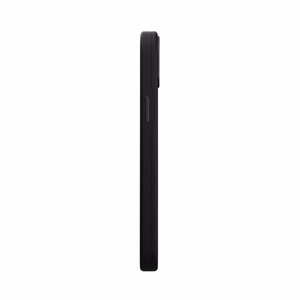 Moshi Napa suojakuori iPhone 14 Plus -laitteelle, MagSafe-yhteensopiva, vegaaninahkainen, Midnight Black -värinen