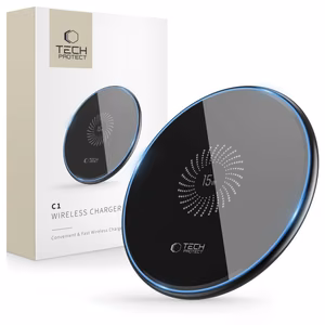 Tech-Protect QI15W-C1 induktiivinen laturi 15W - musta