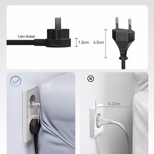 Orico PDC25 25W 6in1 jatkojohto 2x AC + 2x USB-A + 2x USB-C - musta