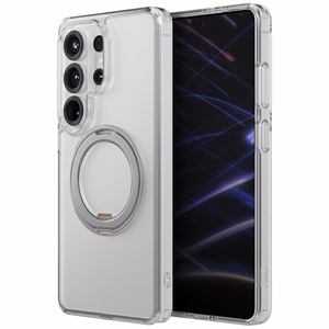 Uniq Swivix suojakuori Samsung Galaxy S26 Ultra:lle läpinäkyvä