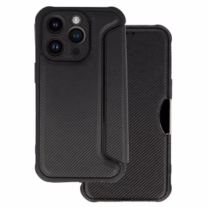 Razor Carbon Läppäsuojakuori iPhone 14 Pro Max:lle musta