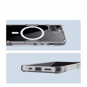 Nillkin Nature Pro Magnetic Case iPhone 14 Plus magnetic case MagSafe blue