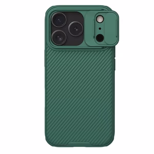 Nillkin CamShield Pro -suojakuori iPhone 17 Pro, tummanvihreä