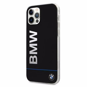 BMW Hardcase Signature Printed Logo Case for iPhone 12 / 12 Pro - Black