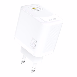 Dudao A28C 45W GaN Wall Charger + USB-C Cable - White