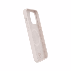 Puro Icon Mag MagSafe Silikoninen Suojakuori iPhone 14 Pro Maxille - vaaleanpunainen