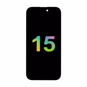 Mecanico Soft OLED Näyttö Incell iPhone 15:lle musta kehyksellä (Support IC Transplant)