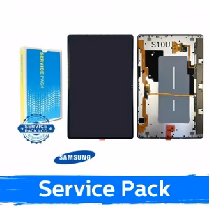 LCD-näyttö yhteensopiva Samsung X920 / X926 Tab S10 Ultra musta (Service Pack)