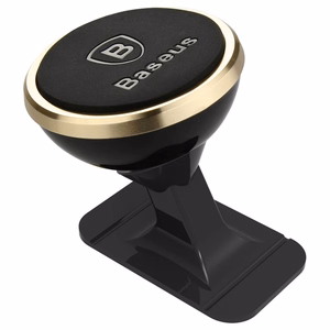 Baseus 360° magneettinen autoteline (Overseas Edition) - kulta
