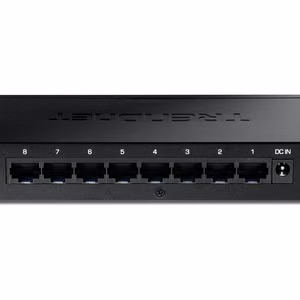 TRENDnet 8-porttinen gigabit-kytkin metallirungolla