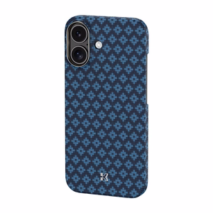 Benks Magnetic Armor Air Armor Grid Kevlar Suojakuori Metal Frame 600D (0067) iPhone 17:lle sininen