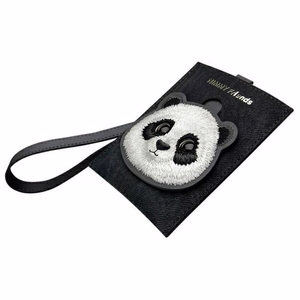NIMMY 3in1-setti puhelinlaukku + Lompakko + GPS-suoja BIG EYED PET 2.0 Panda musta