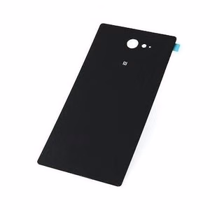 Takakansi Sony D2303 Xperia M2 musta alkuperäinen (käytetty Grade A)