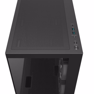 DeepCool CG380 3F Midi Tower kotelo, musta