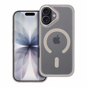 Suojakuori iPhone 17:lle Full Matte Mag Cover yhteensopiva MagSafe titaani