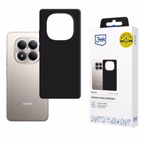 3mk Matt Case Xiaomi Redmi Note 15 Pro 4G:lle - matta musta