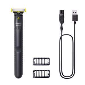 Philips OneBlade QP1424/10 – teräverkkoparranajokone ja trimmeri, hiilenharmaa