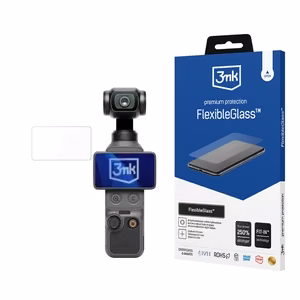DJI Osmo Pocket 4 – 3mk FlexibleGlass puhelimen näytönsuoja