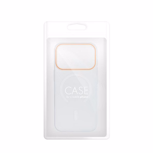 Suojakuori iPhone 17 AIR:lle Go Orange MagSafe-yhteensopiva läpinäkyvä