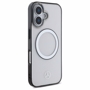 Mercedes Printed Logo MagSafe Suojakuori iPhone 16:lle - kirkas
