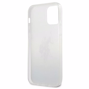 US Polo Assn. Gradient Pattern Collection suojakuori laitteelle iPhone 12 mini, sininen