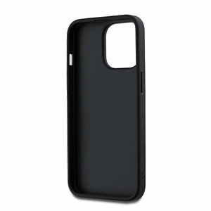DKNY Wrist Strap Stock Logo Suojakuori iPhone 14 Pro Max:lle - Musta