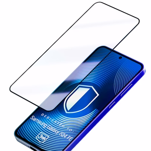 Karkaistu lasi 3mk HardGlass Max Lite musta Samsung Galaxy S24 FE:lle