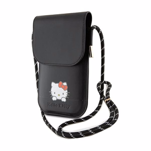 Hello Kitty Leather Daydreaming olkalaukku – musta
