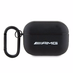 AMG AMAP2SLWK AirPods Pro 2 (2022/2023) kuori musta/musta Leather White Logo