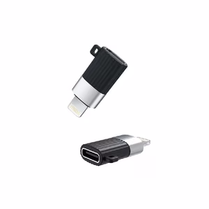 Adapteri XO (NB149-D) Lightning - USB-C musta