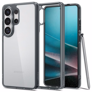 Spigen Ultra Hybrid Suojakuori Samsung Galaxy S26 Ultra:lle - puoliläpinäkyvä
