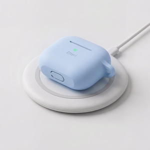 Etteri silikoninen suojakuori AirPods 3 vaaleansininen