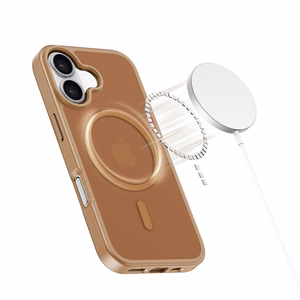 Tech-Protect BasicMag MagSafe Suojakuori iPhone 17:lle - Ruskea