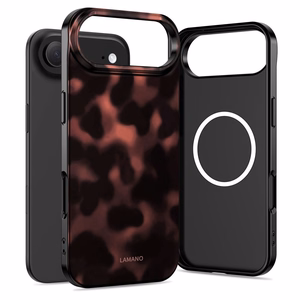 Tech-Protect Lamano MagSafe Case for iPhone Air - Black and Red
