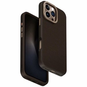 Uniq Keva Max Magclick Lataus Kamerajalusta Suojakuori iPhone 16 Pro Max:lle - Ruskea