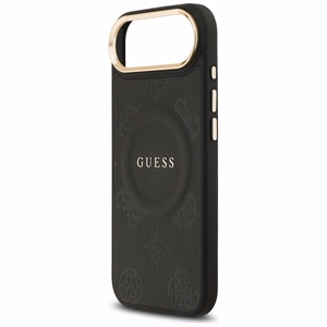 Guess Peony Hot Stamp MagSafe Suojakuori iPhone Air:lle - musta