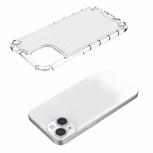 Ombre Protect Suojakuori iPhone 14 Plus:lle panssaroitu vaaleanpunainen ja sininen