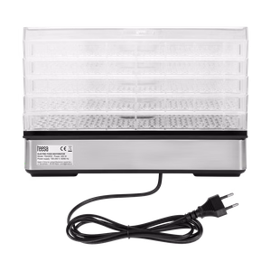 TEESA sieni-, vihannes- ja hedelmäkuivuri, 400 W, 5 ritilää, näyttö, ilmankierto