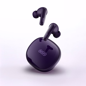 QCY T13X in-ear -kuulokkeet ENC IPX5 Bluetooth 5.3 - violetti