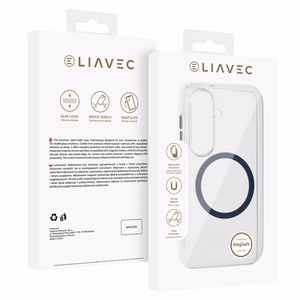 Liavec Pure suojakuori Samsung Galaxy S26:lle laivastonsininen