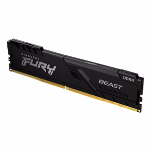 Kingston Technology FURY Beast 16GB 3200MT/s DDR4 CL16 DIMM (2 kpl setti) musta