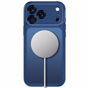 Tech-Protect MagPeak MagSafe CC suojakuori malleille iPhone 18 Pro Max / 17 Pro Max, matta tummansininen