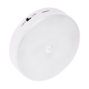 Rechargeable LED night light with magnet and motion sensor