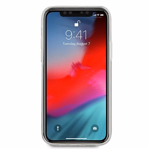 US Polo USHCP12LPCUSSWH Tricolor Collection suojakuori laitteelle iPhone 12 Pro Max 6.7", valkoinen