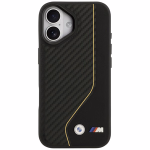 BMW M Carbon Line & Logo MagSafe Suojakuori iPhone 17:lle keltainen